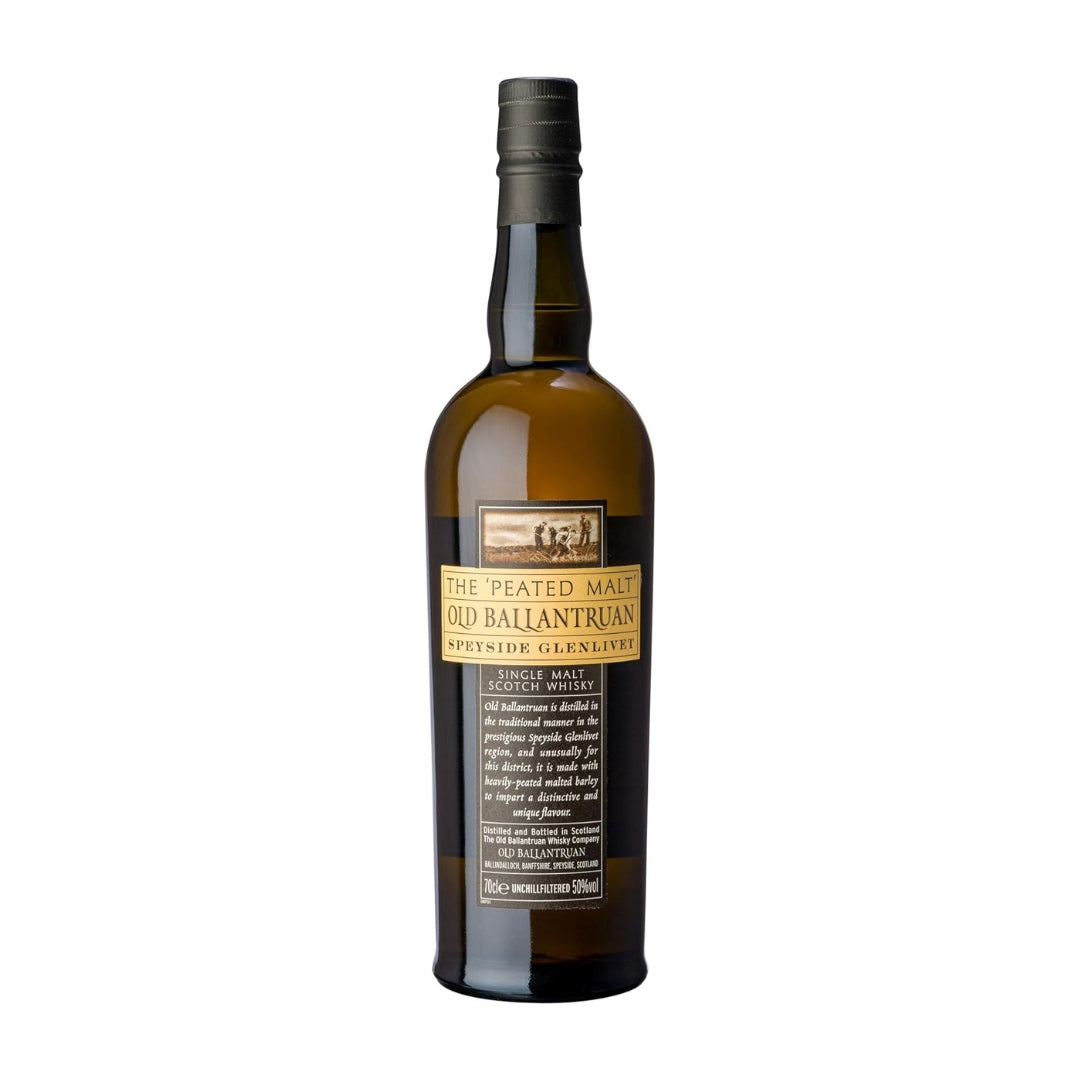 Whisky Old Ballantruan The Peated Malt Turvado Single Malt 700ml Alc. 50% Escócia