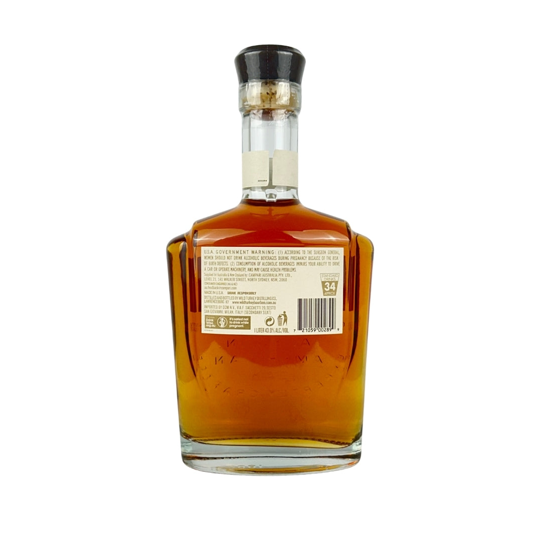 Whisky Wild Turkey Longbranch Bourbon 1L Alc. 43%