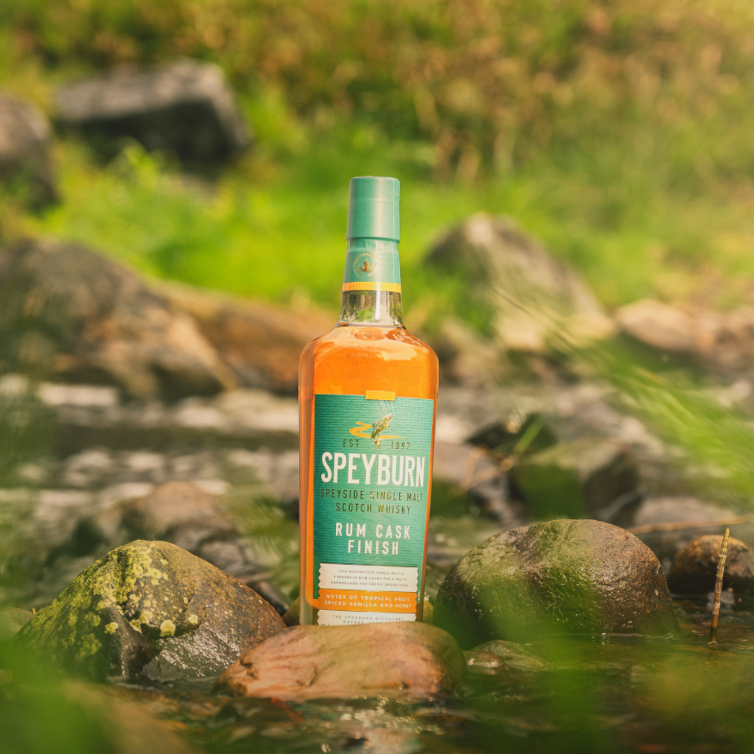 Whisky Speyburn Rum Cask Single Malt Escocês 700ml Alc.40%