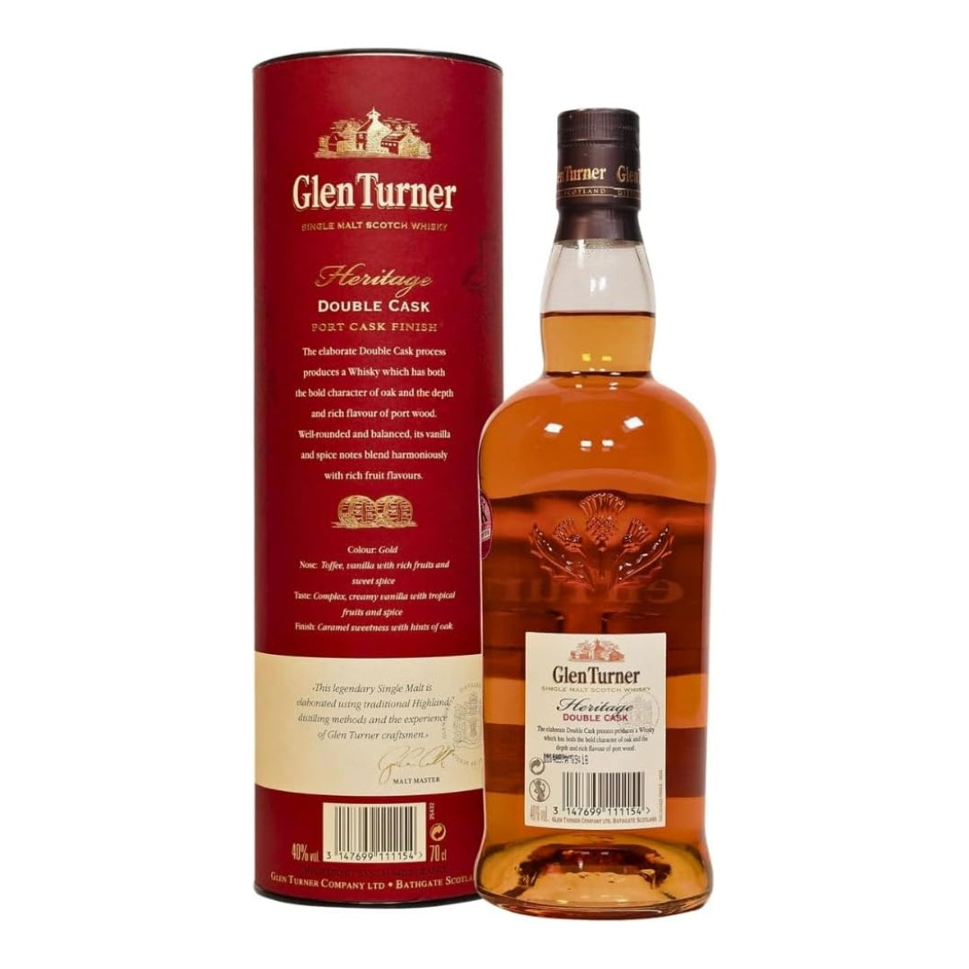 Whisky Glen Turner Heritage Double Cask Single Malt 700ml Alc. 40%