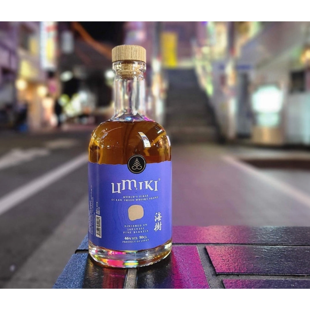 Whisky Umiki Malte Japones Finalizado Barris Pinho 750ml Alc.46%