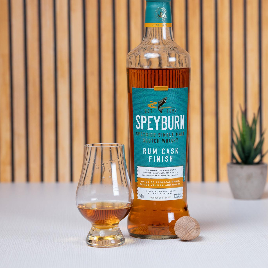 Whisky Speyburn Rum Cask Single Malt Escocês 700ml Alc.40%