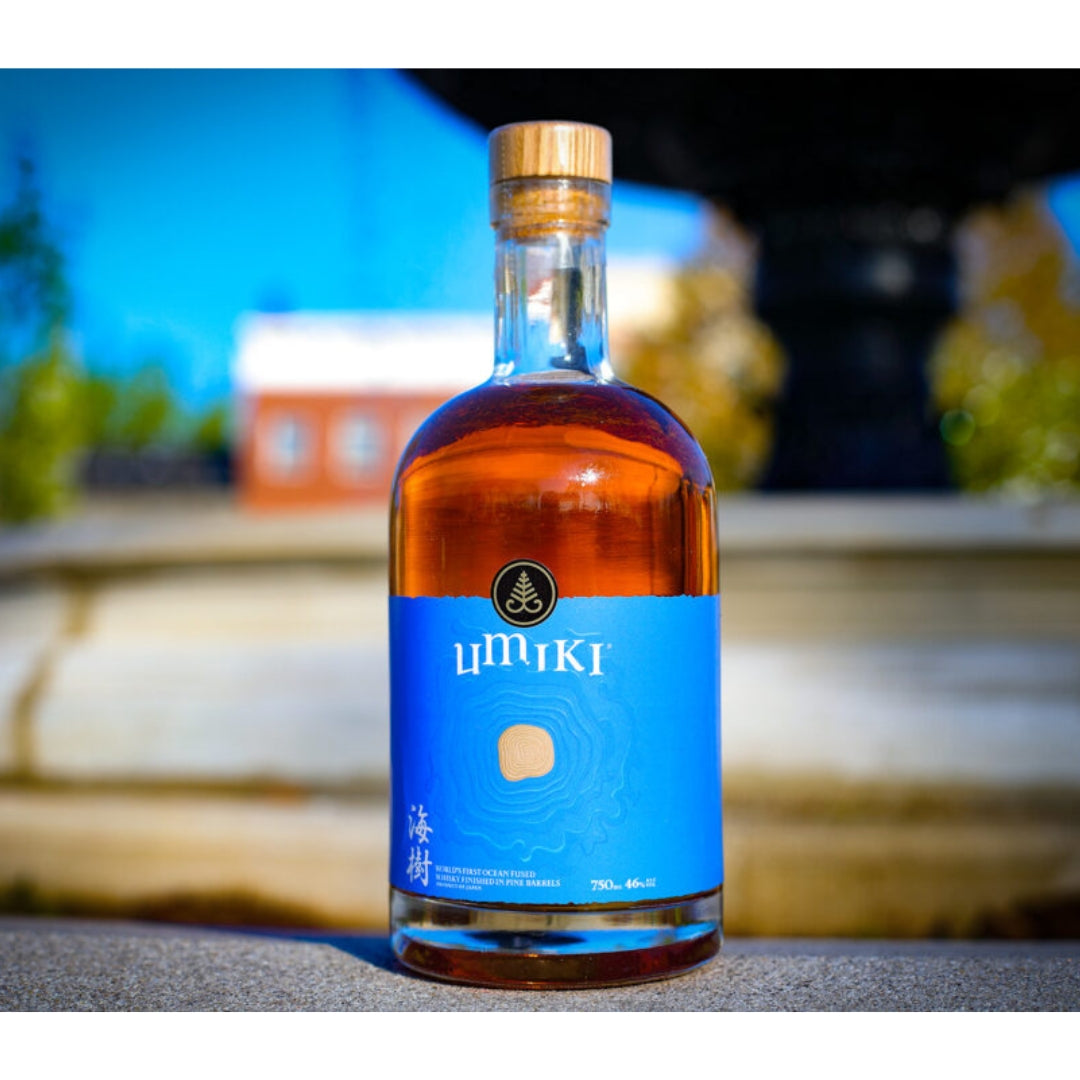 Whisky Umiki Malte Japones Finalizado Barris Pinho 750ml Alc.46%